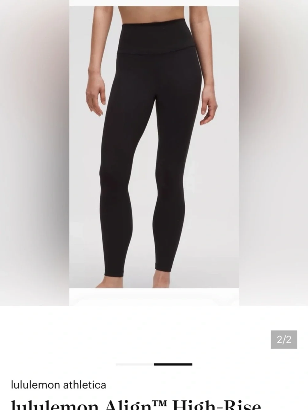 lululemon Align™ High-Rise
Pant 28" - Picture 2 of 2